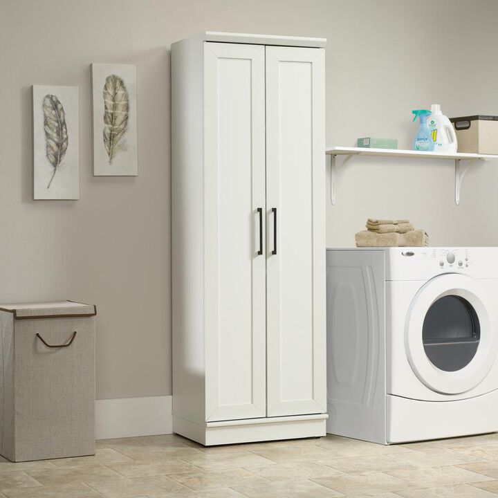 Belen Kox Soft White Storage Cabinet, Belen Kox