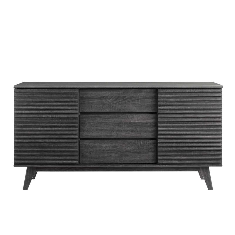 Render 63" Sideboard Buffet Table or TV Stand-Benzara