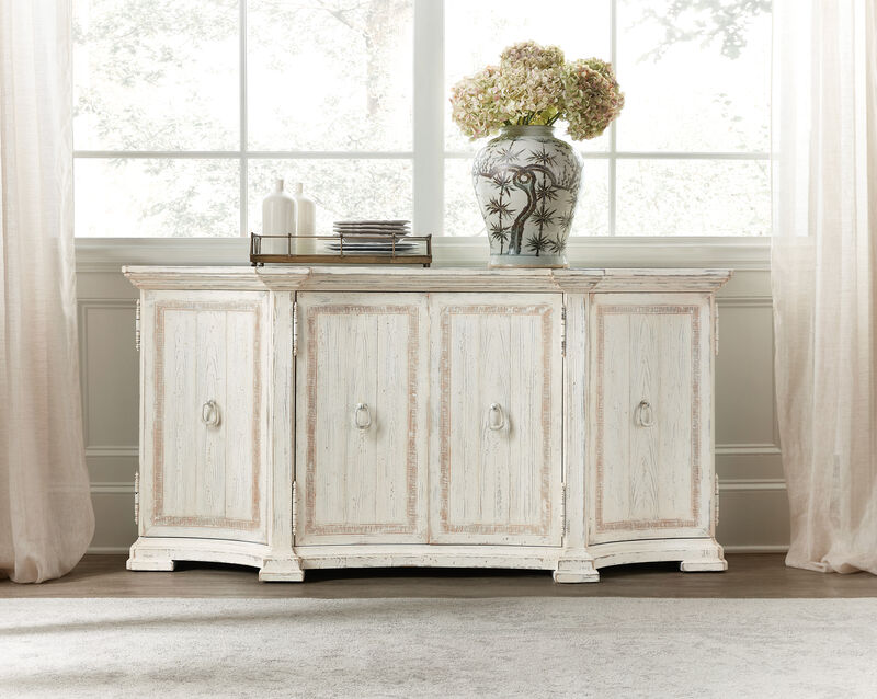 Traditions Buffet in White