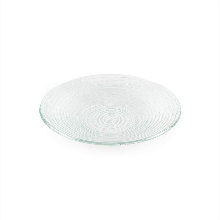 Glass Dinnerware dia.11.75" h:1.5" 32 oz. Round Clear Glass Bowl