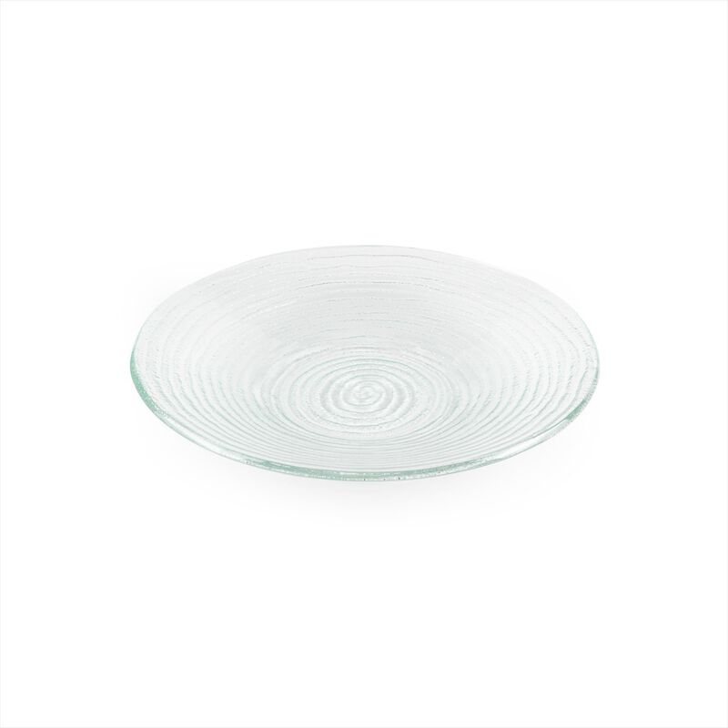 Glass Dinnerware dia.11.75" h:1.5" 32 oz. Round Clear Glass Bowl