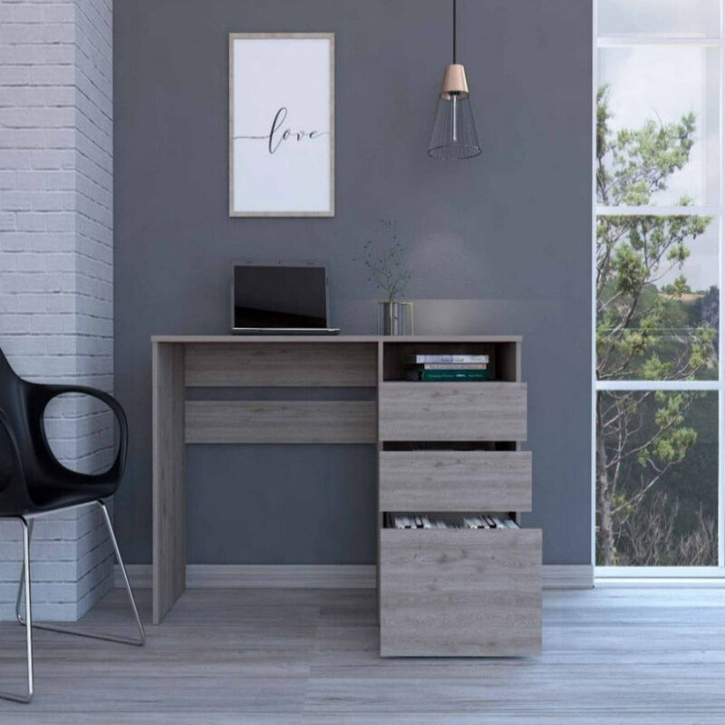 Computer Desk San Diego, Office, Light Gray