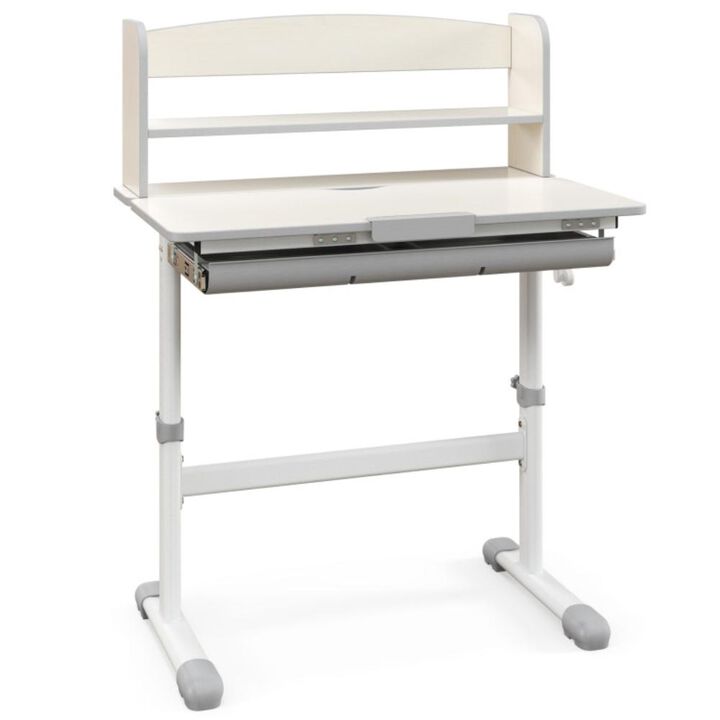Hivvago Height Adjustable Kids Study Desk with Tilt Desktop