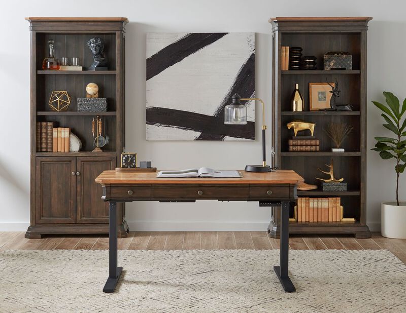 Executive Bookcase With Doors