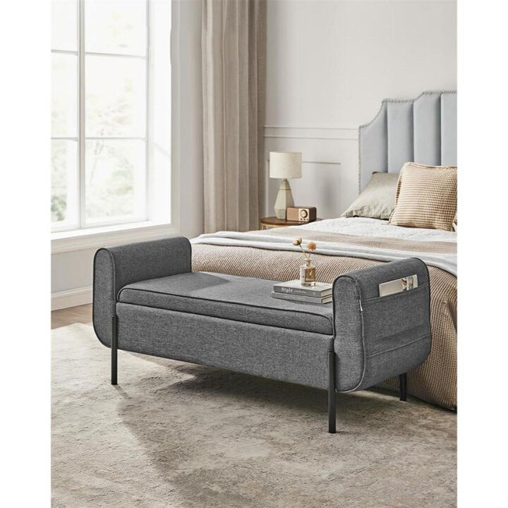 Storage Bench with Armrests: Comfortable and Practical Seating with Hidden Storage