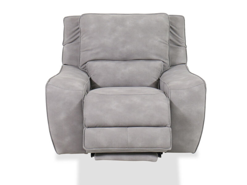 Buffy Zero Gravity Recliner in Gray