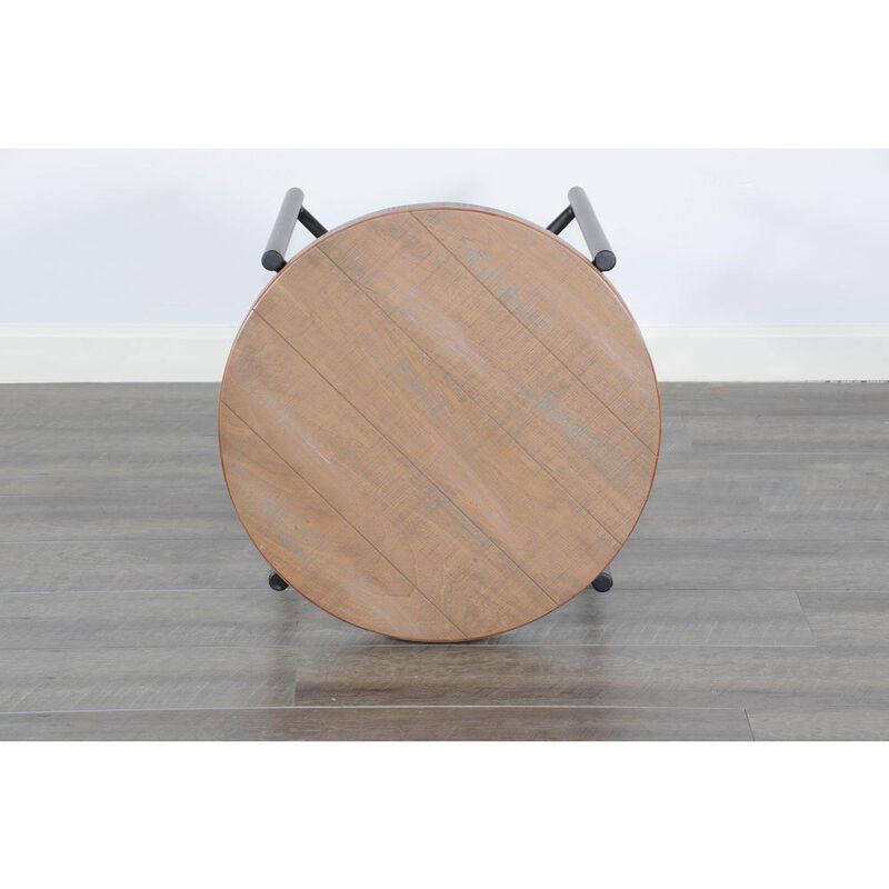 Sunny Designs Round  22 Distressed Chair Side Table
