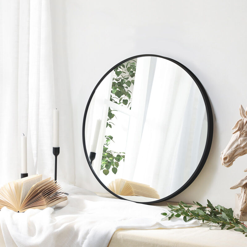 Decorative Round Wall Mirror – Elegant Circle Design