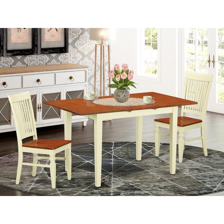 Dining Room Set Buttermilk & Cherry
