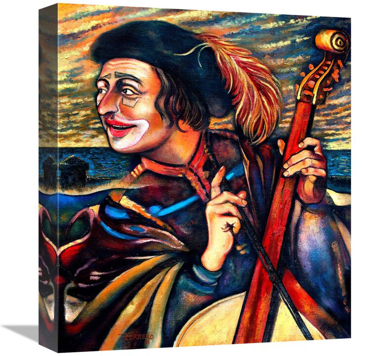 Clown-Canvas Art-14.08x16