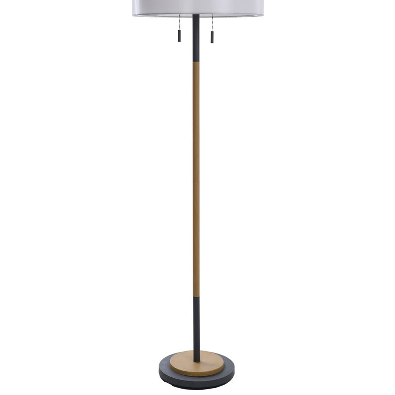 Lari Grey Floor Lamp (Set of 2)