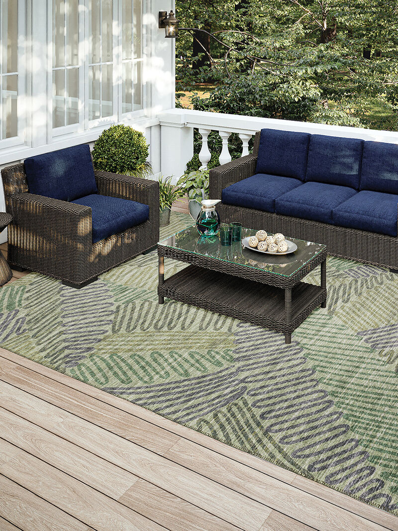 Sedona SN11 Moss 10' x 14' Rug