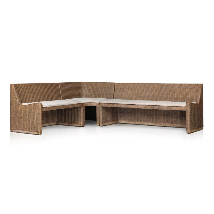 Senna 106" Left Arm Facing Dining Banquette