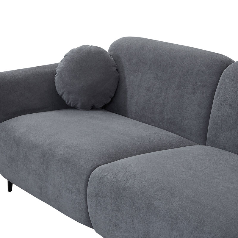 Merax Upholstered Loveseat 2 Seats Sofa