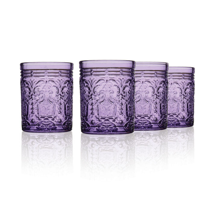 Jax Grape Double Old Fashion, Set of 4
