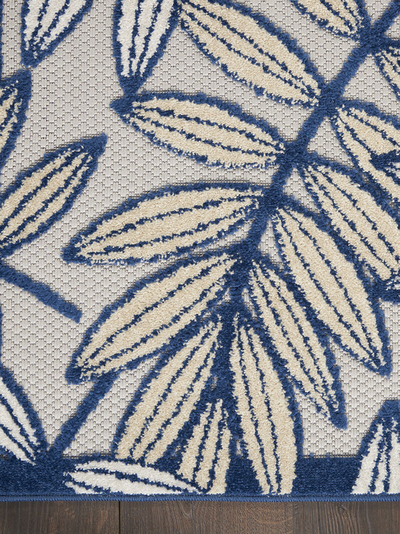 Aloha ALH18 Ivory/Navy 9' x 12' Rug