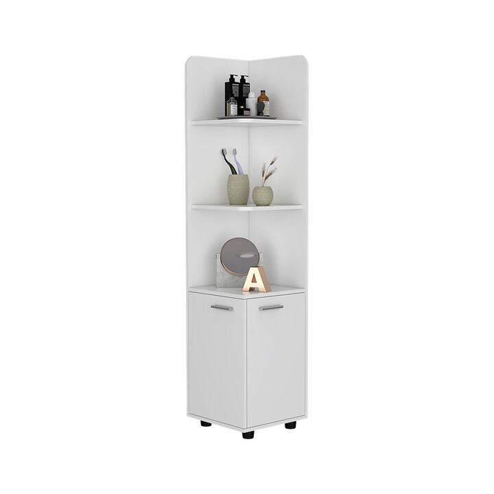 Cabinet Kairatu Freestanding, Bathroom, White