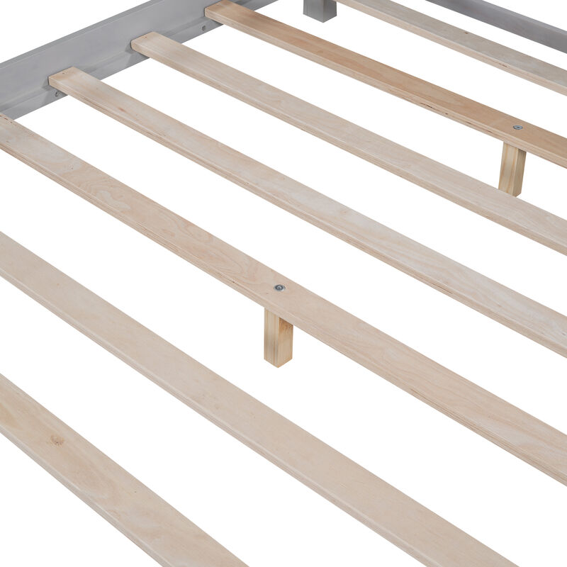 Merax Platform Bed with Built-in LED Light