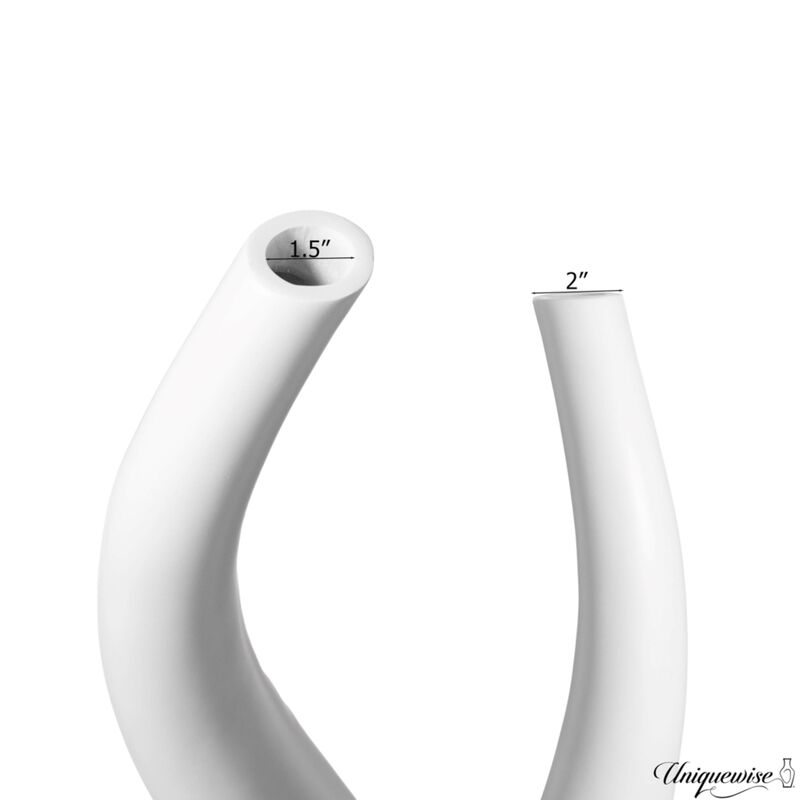 62" Tall Animal Horn Shape Floor Vase