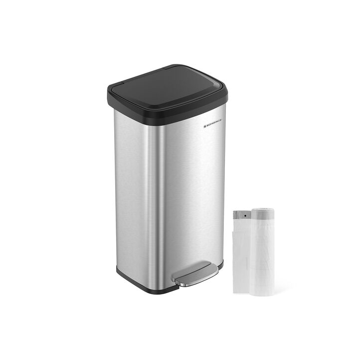 18-Gallon Stainless Steel Kitchen Trash Can