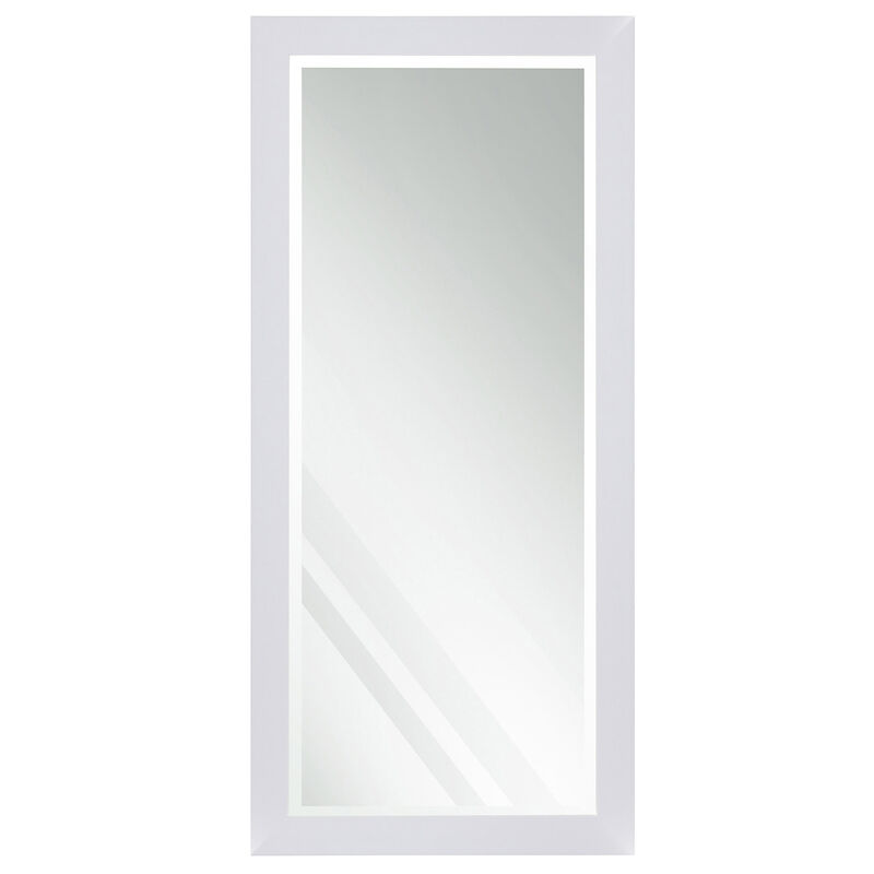 Mirror With White Finish