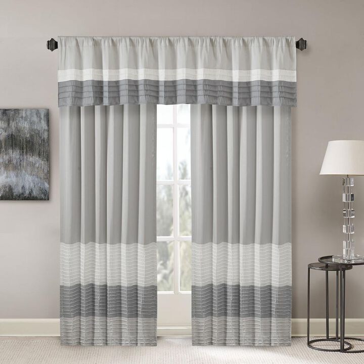 Belen Kox Modern Pintuck Valance, Belen Kox