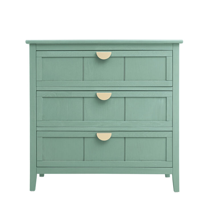 3 Drawer Cabinet, American Furniture,Suitable for bedroom, living room