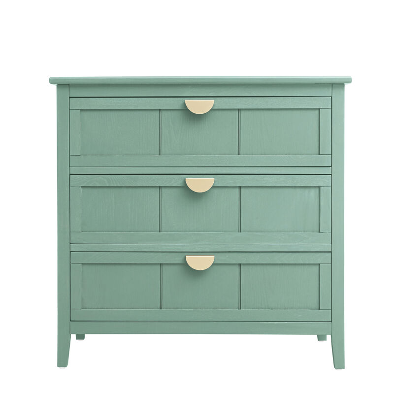 3 Drawer Cabinet, American Furniture,Suitable for bedroom, living room