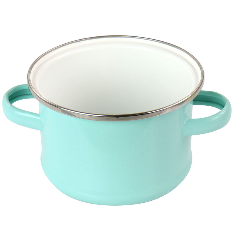 Martha Stewart Enamel on Steel Mini Dutch Oven