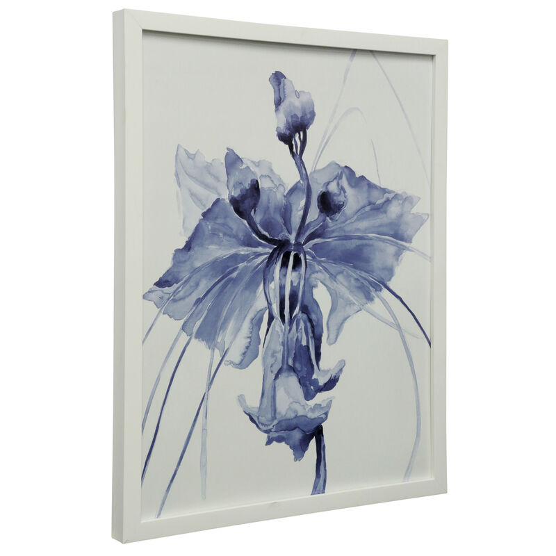 Blue Iris Framed Print