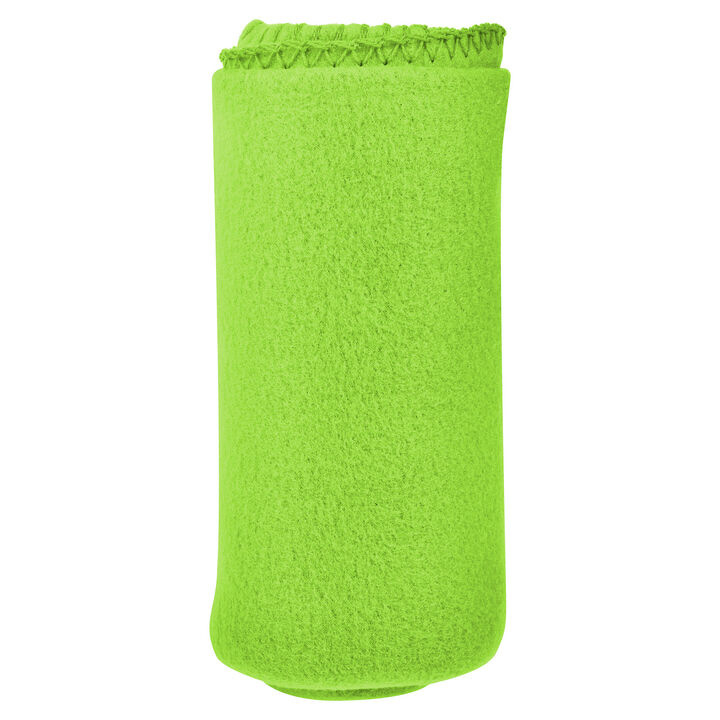 Versatile 50 x 60 Cozy Premium Fleece Throw Blanket - 12 Pack