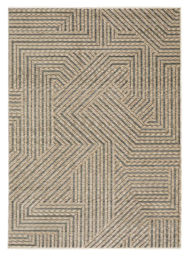ECHO 01 GREY/BEIGE 5X8
