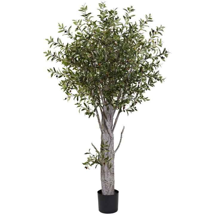 Nearly Natural 6-ft Olive Tree w/3864 Lvs
