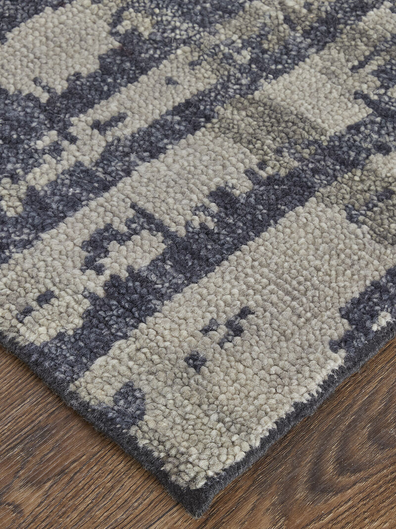Altmar T6035 Navy/Beige 5'6" x 8'6" Rug By Thom Filcia