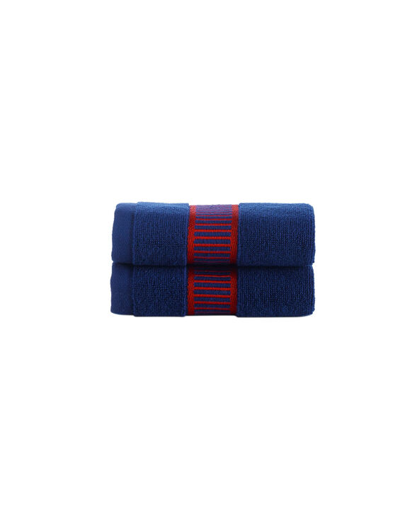 Brooks Brothers Fancy Border 2 pcs Wash Towels