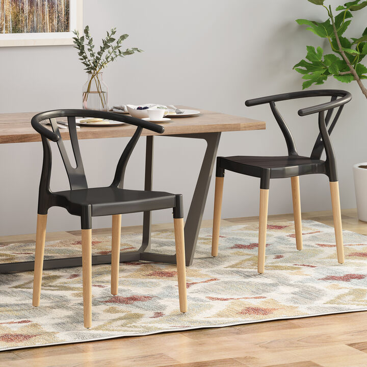 Merax Classic Dining Chairs Set of 2
