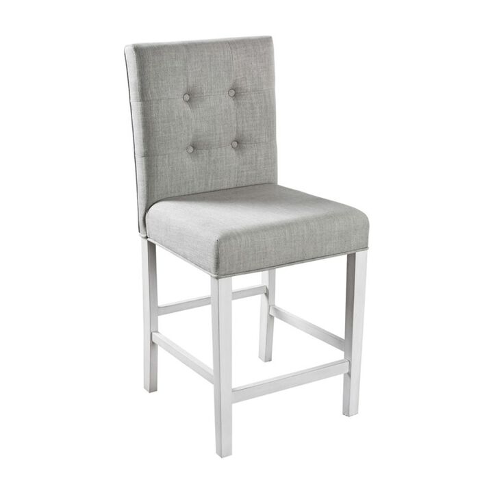 Antique White Wood Counter Height Chairs