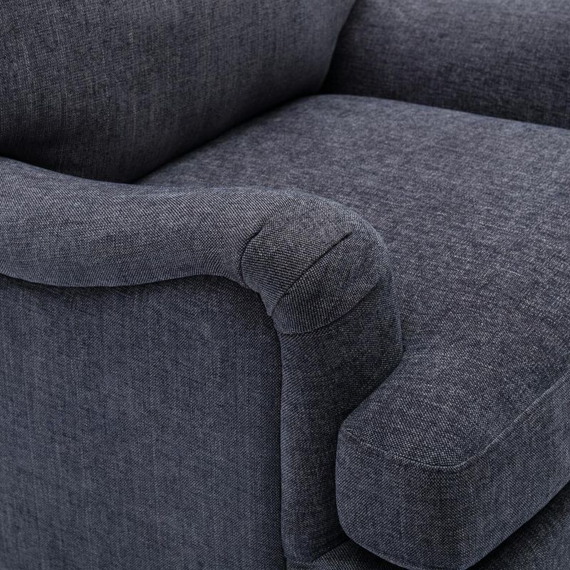 Comfort Pointe Clarendon Arm Chair - Navy