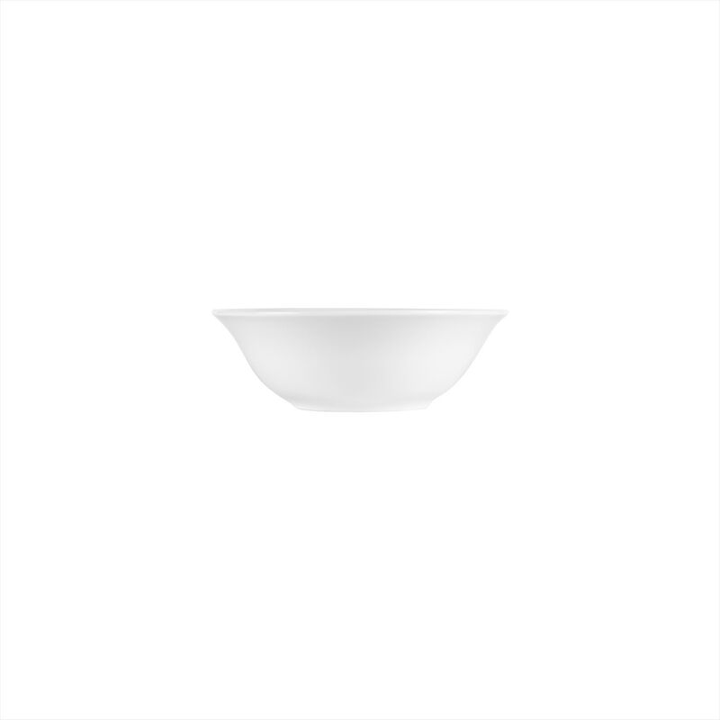 Porcelain Delta-Coupe dia.7.5" h:2.5" 25 oz. Round White Porcelain Bowl (Set of 4)