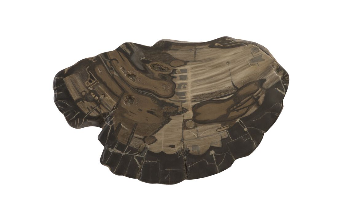 Cast Petrified Wood Wall Tile