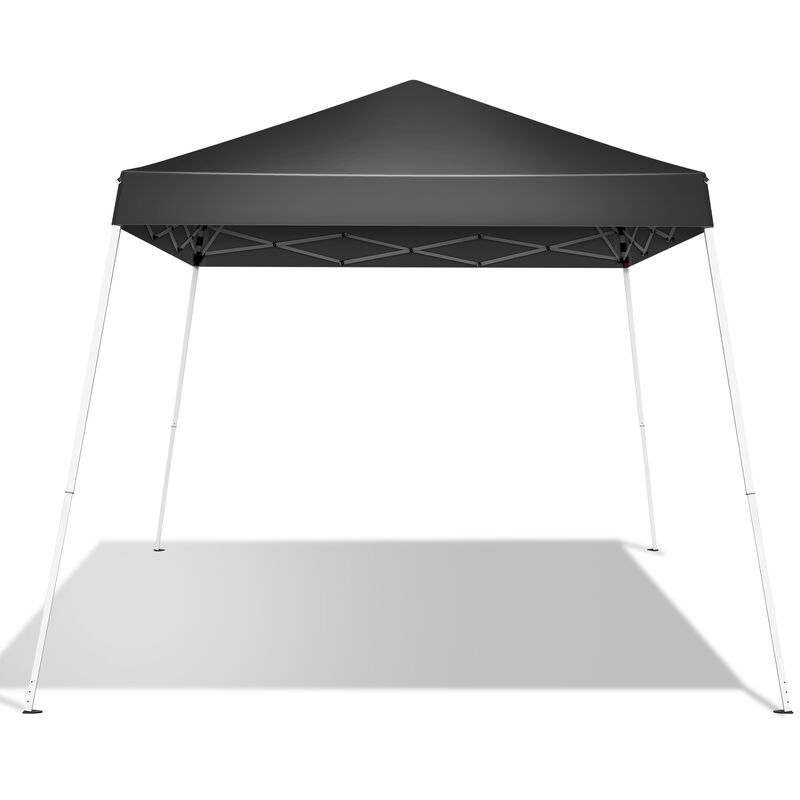 Pop-Up Canopy Tent with Slant Legs, Portable Outdoor Gazebo with Carry Bag