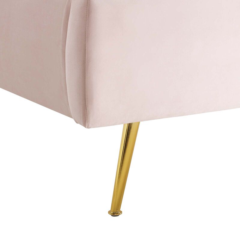 Modway - Lana Queen Performance Velvet Wingback Platform Bed