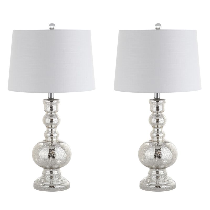 Genie Glass LED Table Lamp (Set of 2)