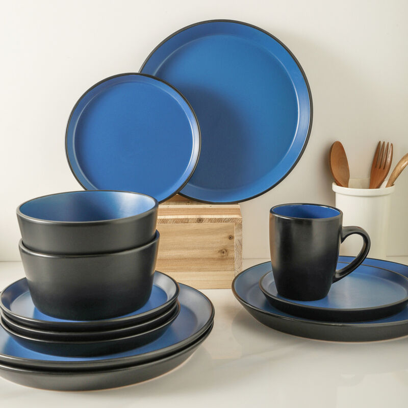 Stone Lain Albie Stoneware 16 Piece Dinnerware Set