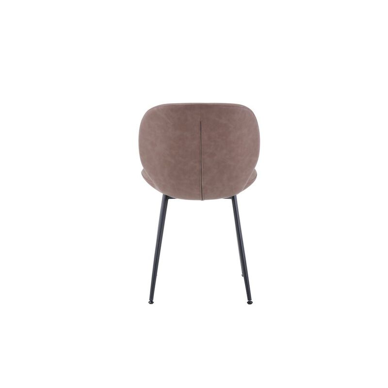 Jofran Wright Contemporary Upholstered Faux Leather Dining Chair (Set of 4)