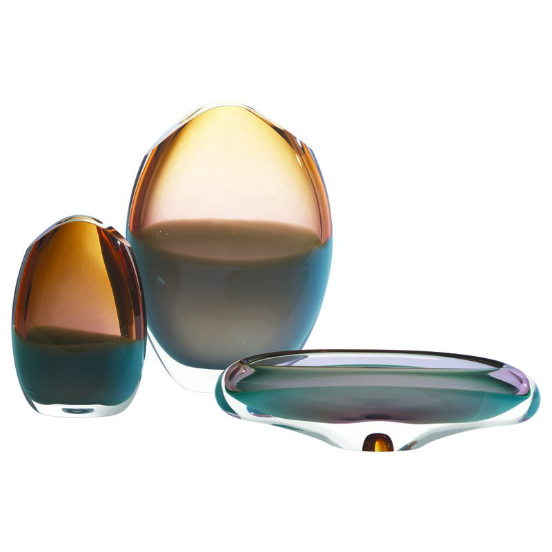 Oval Small Vase