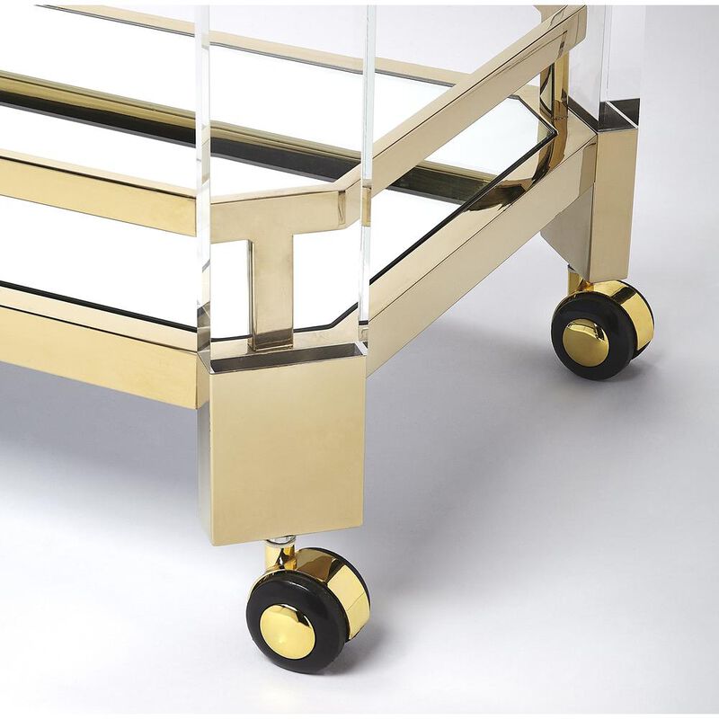 Radiant Reflections Serving Cart, Belen Kox