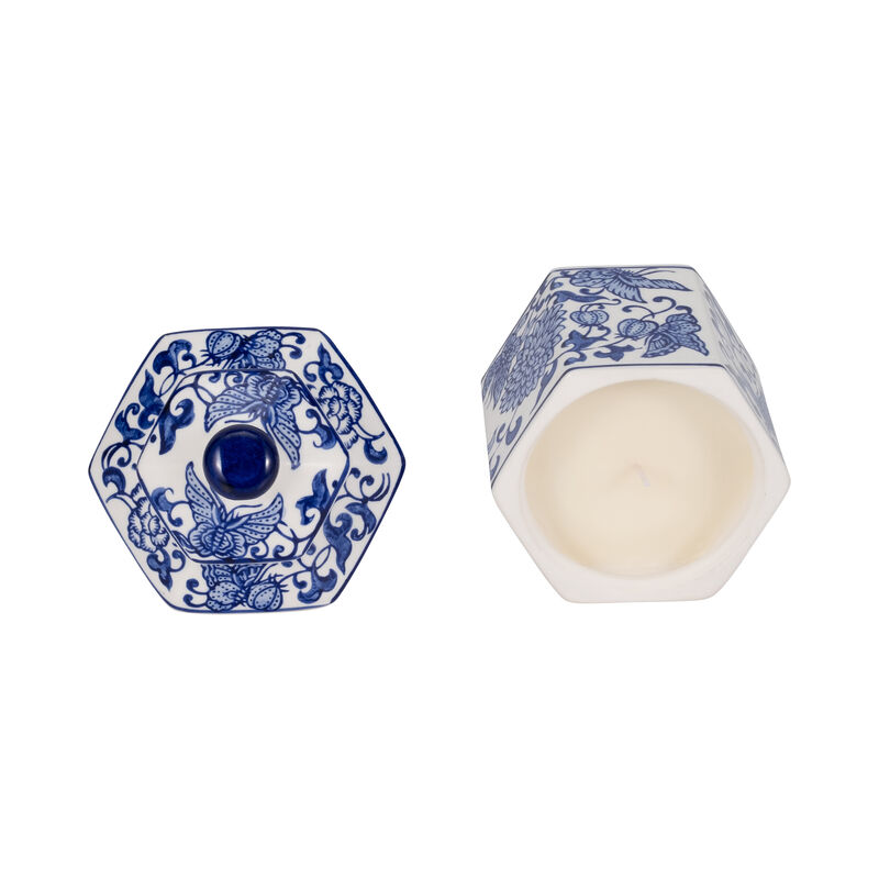 4" Myrrh Chinoiserie Candle