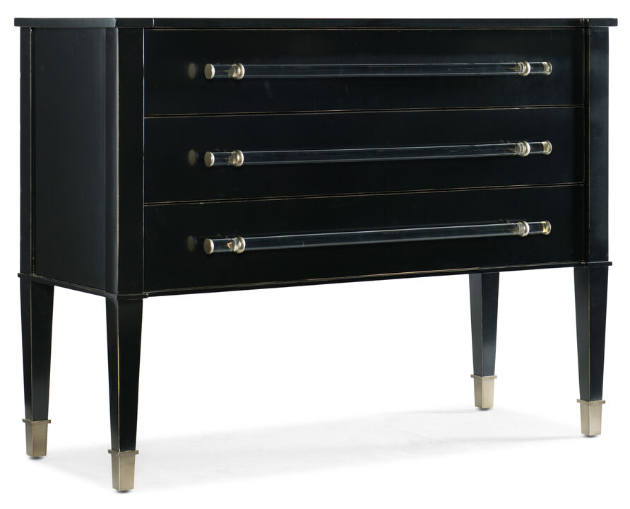Melange Rowan Chest in Black