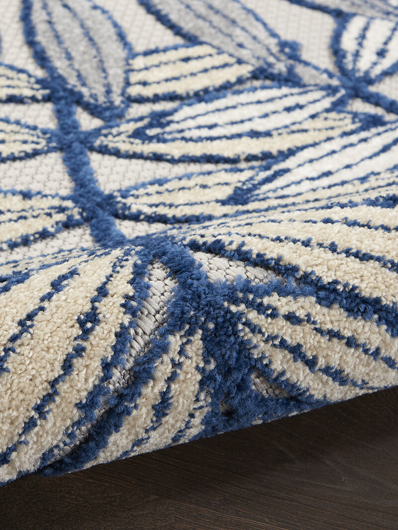 Aloha ALH18 Ivory/Navy 9' x 12' Rug